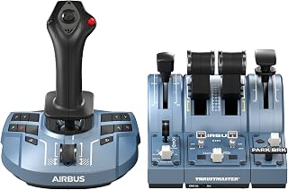 Thrustmaster TCA Captain Pack X Airbus Edition - XBOX & PC | Officially licensed by Airbus & XBOX, Flight sim equipment, 1:1 ergonomic replicas, Sidestick & throttle quadrant