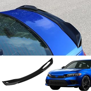 Maxzina Spoiler Wing for 2022-2026 Honda Civic Sedan Accessories | Rear Spoiler Trunk Rear Spoiler Wing Lip ABS Plastic for 2025 Civic Sedan Accessories (Glossy Black)
