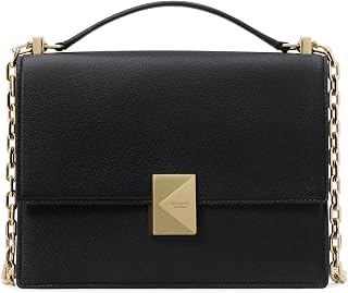 kate spade new york Women's Deco Leather Flap Chain Crossbody