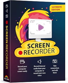 Screen recorder software for PC – record videos and take screenshots from your computer screen – compatible with Windows 11, 10, 8, 7