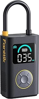 Fanttik X10 Pro 35s Fast Tire Inflator, 150PSI Cordless Air Pump, Auto-Off | Storage Design, Smart Hose Lock, Digital Pressure Gauge, 5 Preset Mode, Powerful Battery, for Cars, Motorcycles, Bikes&amp;Balls