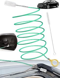 SARDVISA 120-Inch Sunroof Drain Cleaning Brush, Flexible Tube Cleaner | Flexible 120-Inch Brush Reaches Curved Drain Tubes to Remove Dirt and Debris from Sunroofs, Doors, Wipers and Narrow Pipes