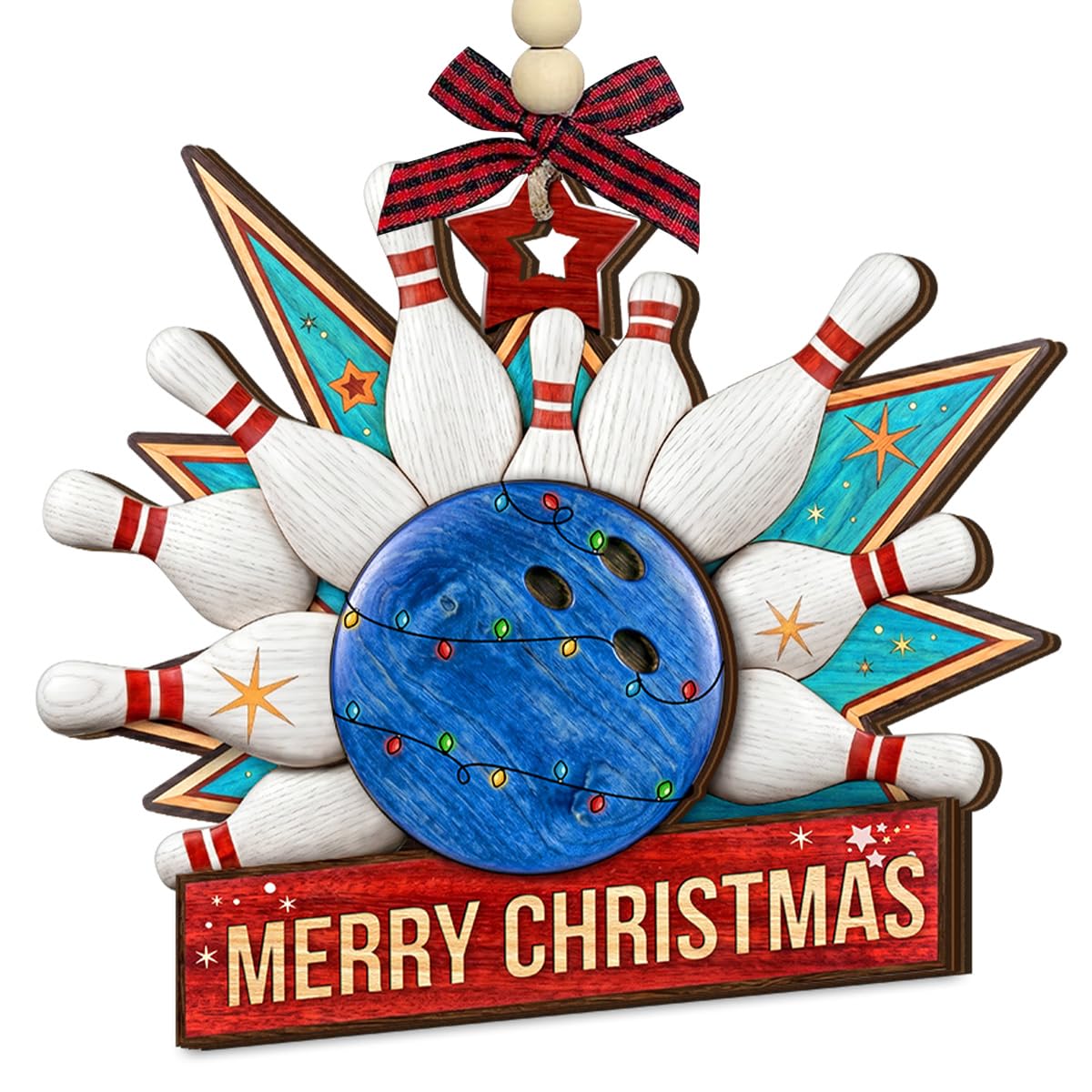 Bowling Christmas Ornaments 2026 - Bowling Gifts for Men, Women