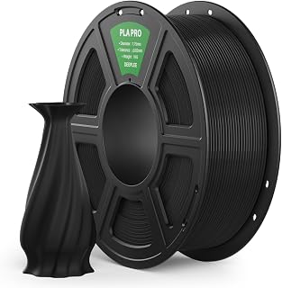 DEEPLEE PLA PRO Filament 1.75mm Black 1KG | Stronger Toughness, Refine Surface, PLA Filament Accuracy ±0.02 mm, Neatly Wound, Fits Most FDM 3D Printers