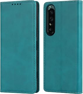 【Hamany】 Xperia 1 IV Case Cover, Xperia 1 IV Case, Notebook Style, Card Storage, SO-51C / SOG06 / Xperia 1 Fourth Generation Smartphone Case, Wallet Type, Shockproof, Durable, Anti-Scratch, Horizontal