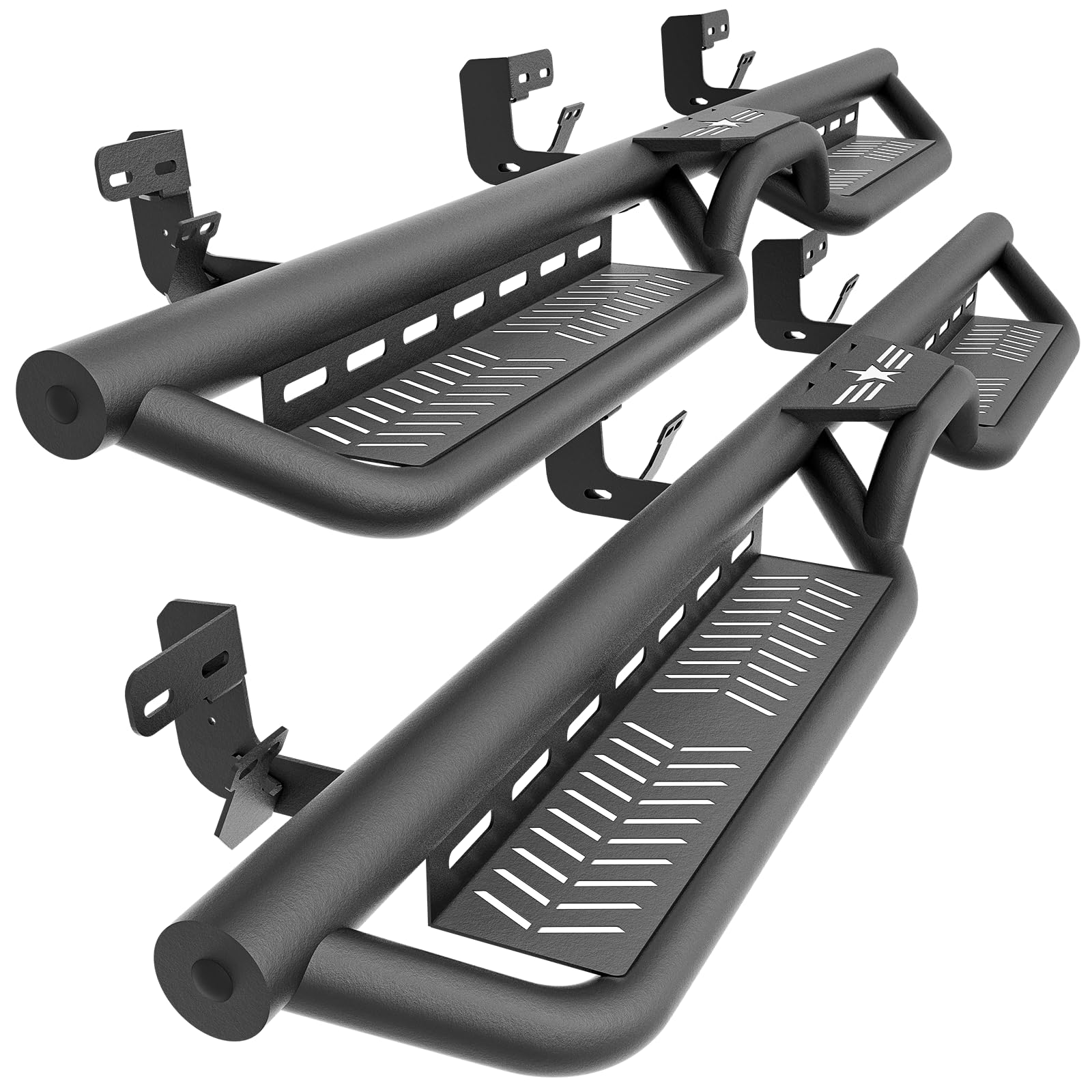 SOENBOO Running Boards Fits 2009-2026 Dodge Ram 1500 2500 3500 Crew Cab | Side S