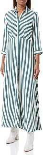 YAS Women's Yassavanna Long Shirt Dress S. Noos