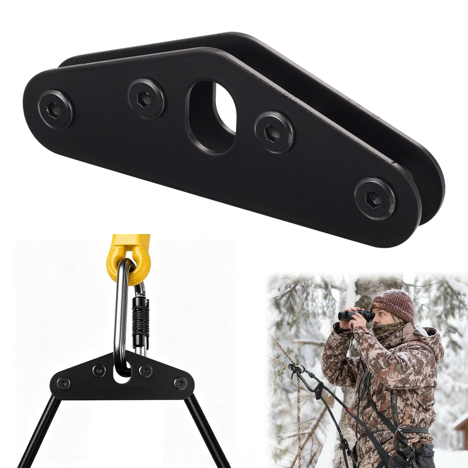 Hunting Saddle Hip Pinch Eliminator, Saddle Bridge Spreader | Iron Material Hip 