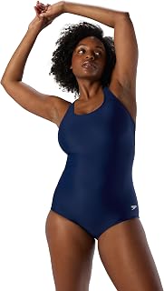 Speedo Women's Long Powerflex Moderate Ultraback Swimsuit