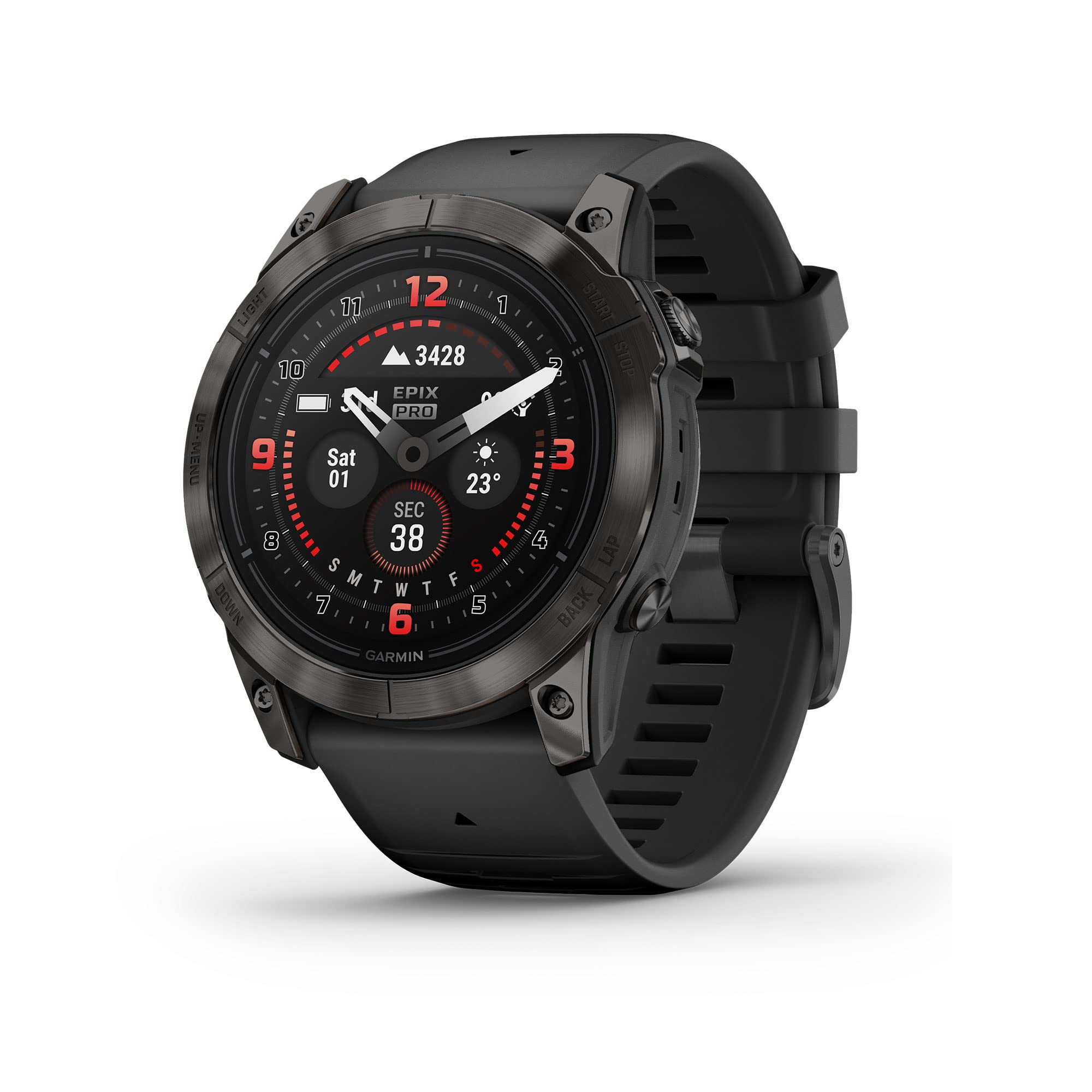 Garmin epix Pro (Gen 2) Sapphire Edition, 51mm, High Performance Smartwatch, Adv