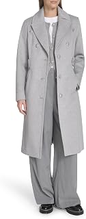 Kenneth Cole Women's Wool Blend Military Coat