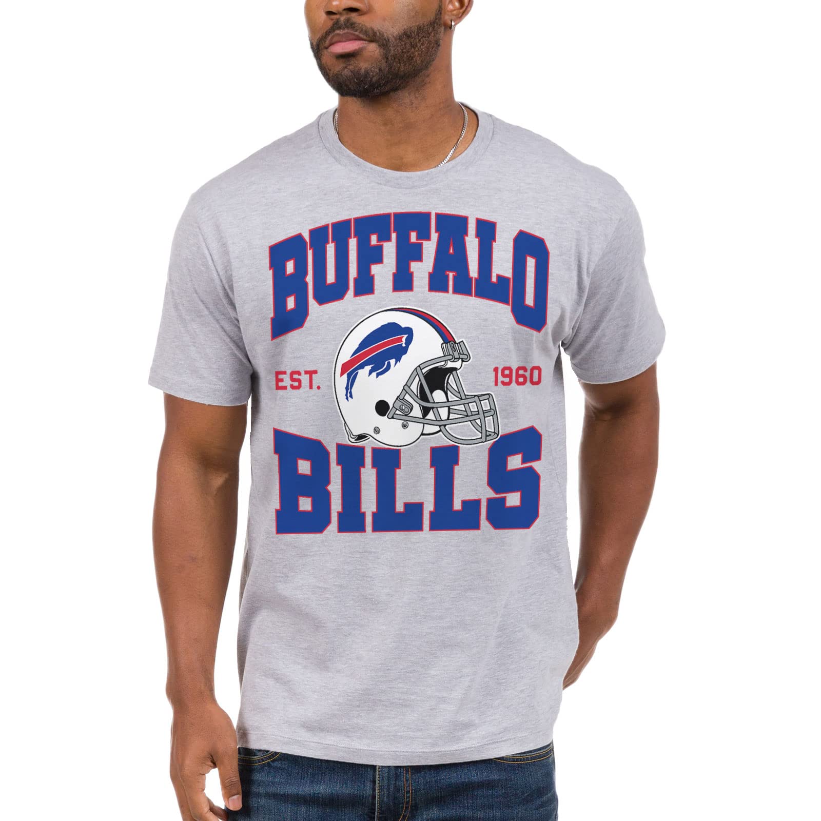 Junk Food Clothing x NFL - Championship Drive - Short Sleeve Fan Shirt for Men a