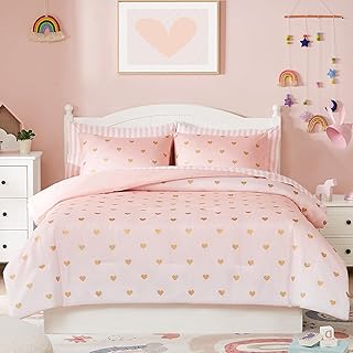 Full Size Comforter Sets for Girls-7 Pieces Soft Full Size Bedding Sets