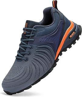 Men's Steel Toe Shoes Safety Sneakers Work Casual Fashion Tennis Shoes Comfortable Puncture Proof Indestructible
