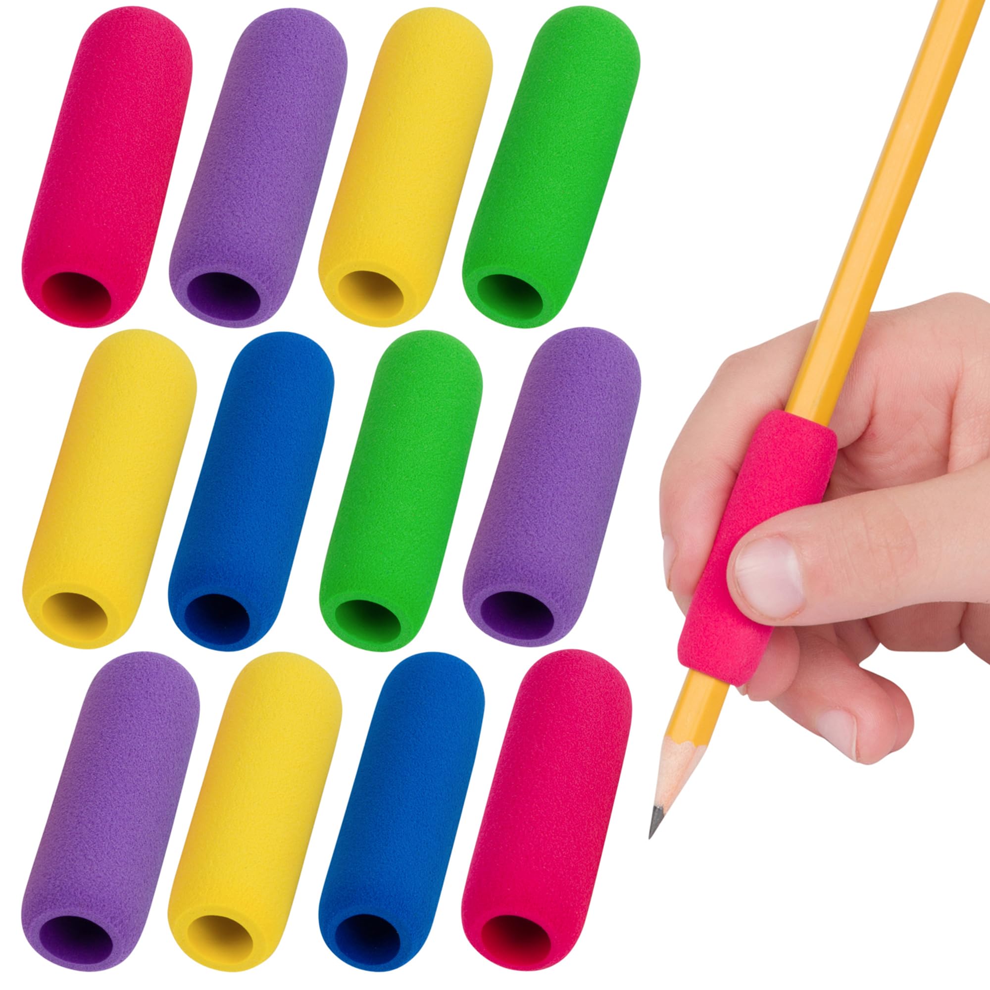 The Pencil Grip The Classics Soft Foam Pencil Grips, Ergonomic Writing Aid For L