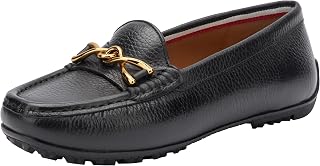 Geox Women's D Kosmopolis + Grip Moccasin, black, 8