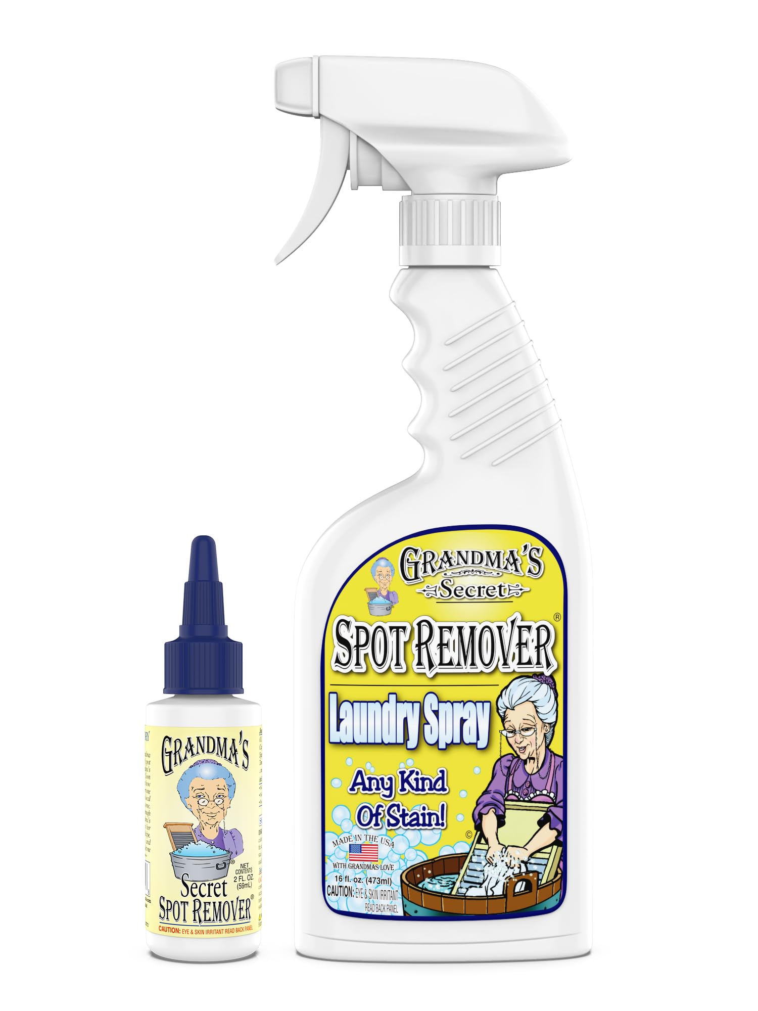 Grandma's Secret Spot Remover Laundry Spray - Chlorine, Bleach and Toxin-Free fo