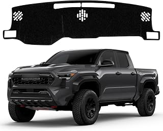 VTVWNM Dash Cover Mat for Toyota Tacoma 2024 2025 2026 Accessories Non-Slip Dashboard Cover Mat Sunshade UV Rays Protector Interior Accessories(Not fit HUD)