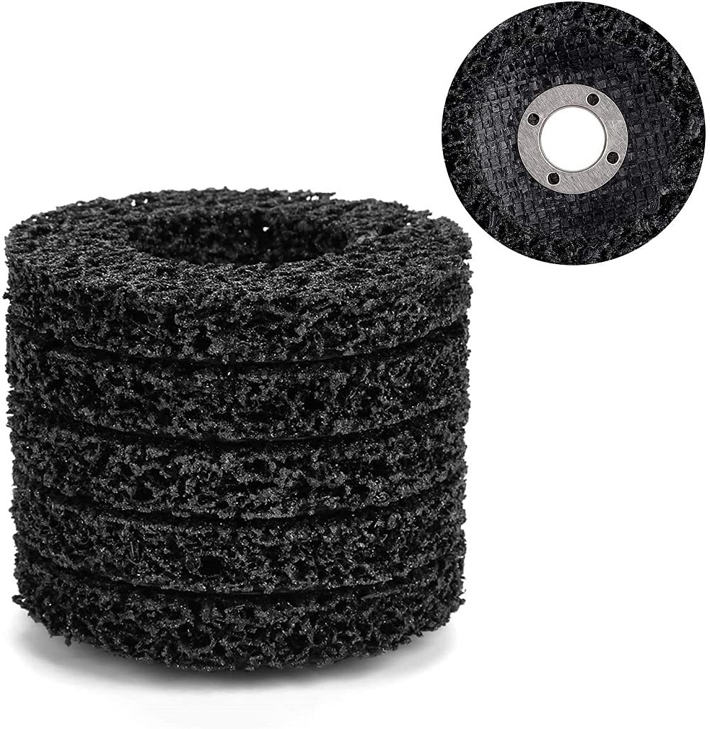 Strip Wheel Paint Removal Disc,5Pcs Poly Strip Wheel Disc Paint Rust ToolStrip D