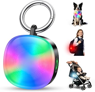 100LM Rechargeable RGB Safety Light, Dog Collar Light