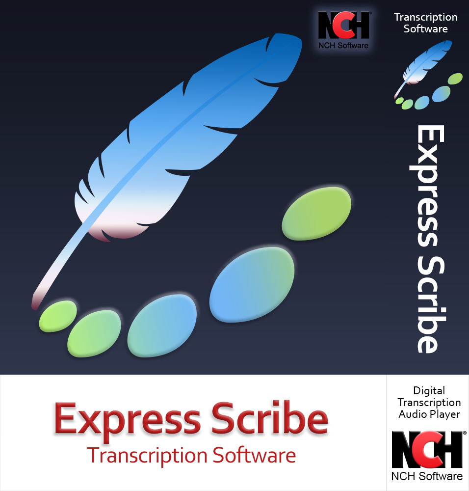 Express Scribe Transcription Software - Use with Foot Pedal for Transcription [D