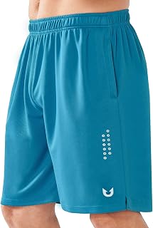 NORTHYARD Sports Shorts Men's Lightweight Mesh Sports Trousers Short Quick-Drying Shorts Running Trousers with Zip Pocket for Basketball Tennis Fitness