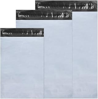Chiluxendo Pack of 120 Plastic Envelopes for Packaging / Clothing Packaging / Packaging / Packaging / Packaging / Self-Adhesive / Opaque Bags for Textiles and Shoe Boxes