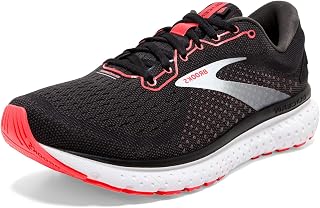 Brooks Glycerin 18, Men's Running Shoes, Black Coral White, 42 EU