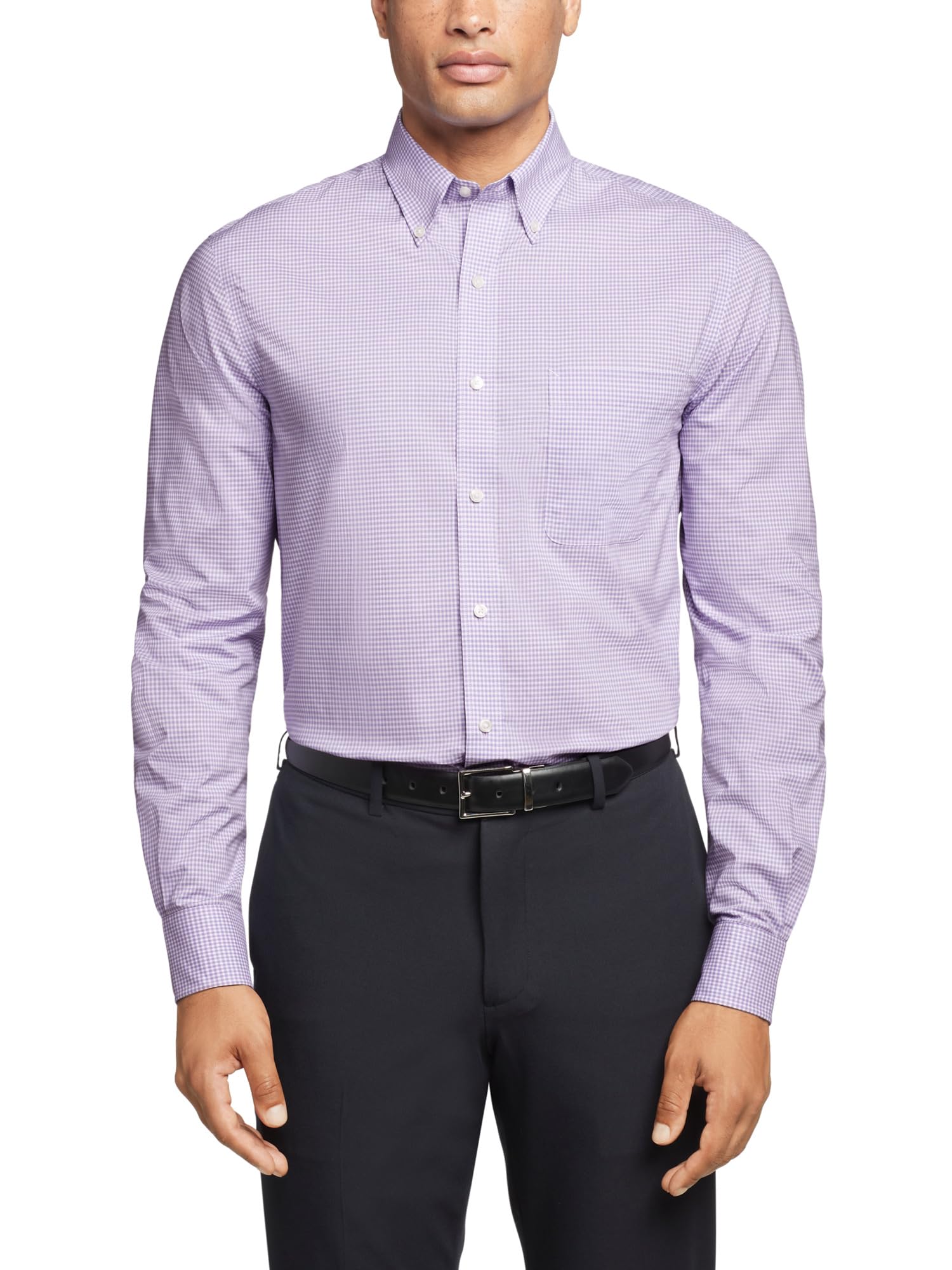 Tommy Hilfiger Men's Classic Regular Fit Non-Iron Gingham Shirt