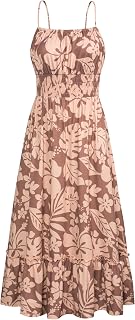 GRACE KARIN Summer Dresses for Women 2026 Vacation Boho Maxi Sundress