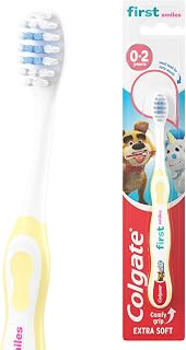 Colgate Kids 0-2 Years Manual Toothbrush, Extra Soft (First Smile)