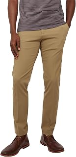 Dockers Men's Slim Fit City Tech Trousers, New British Khaki, 31Wx30L
