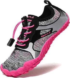 Maxome Kids Water Shoes Boys Girls Kids Beach Shoes Quick Dry Lightweight Swimming Shoes for Surfing and Diving, 11-3 UK