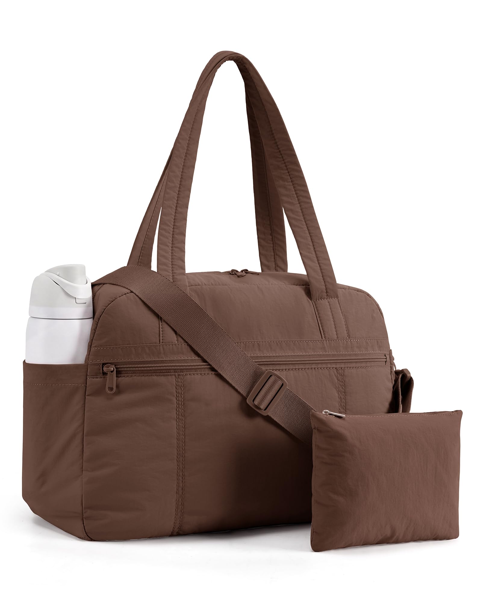 LIGHT FLIGHT Gym Bag for Women, 20L Travel Duffel Bag with Toiletry Bag | Under-