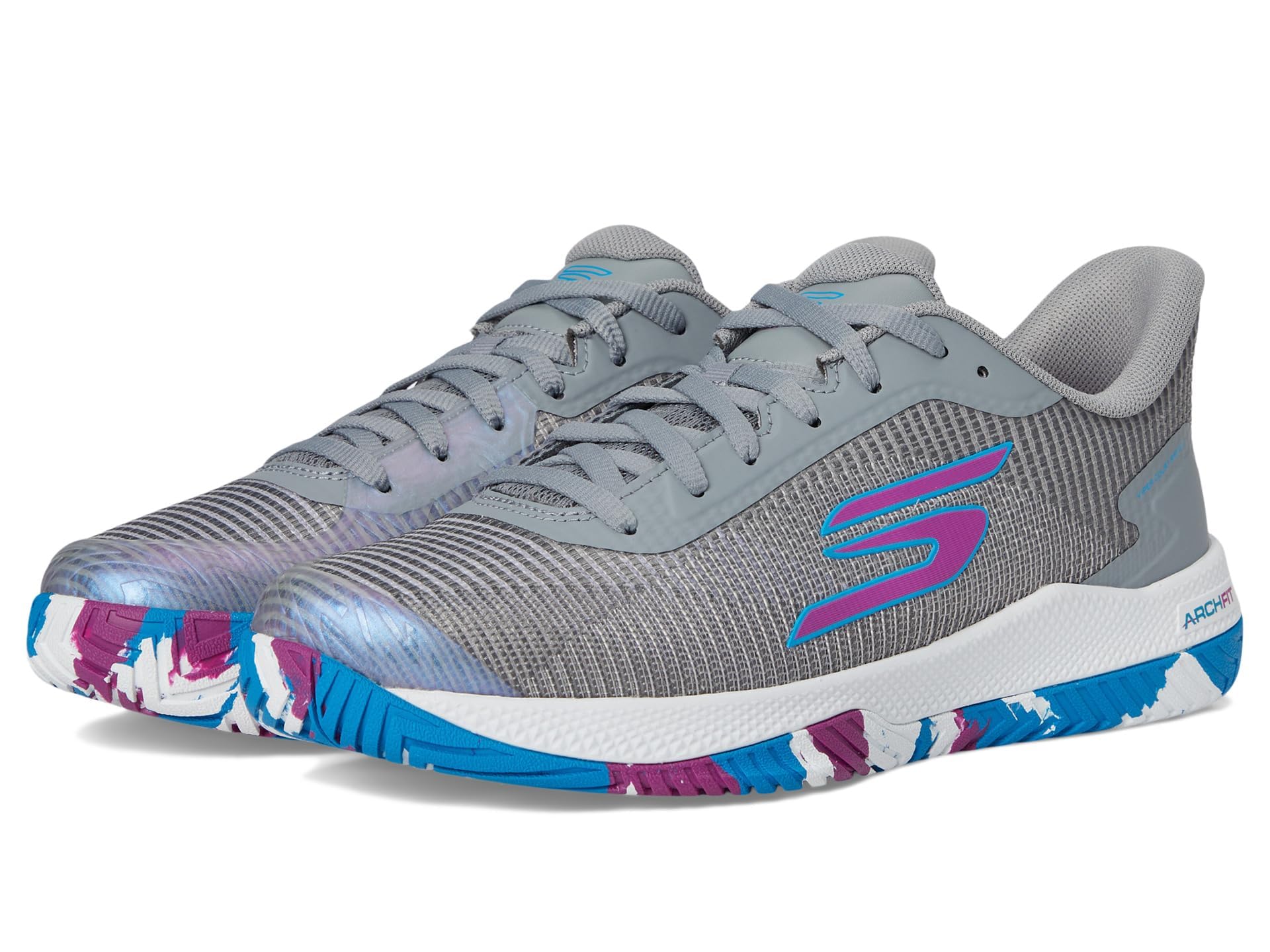 Skechers Viper Court Rally Performance Pickleball Athletic Shoes – Low Top Mesh 