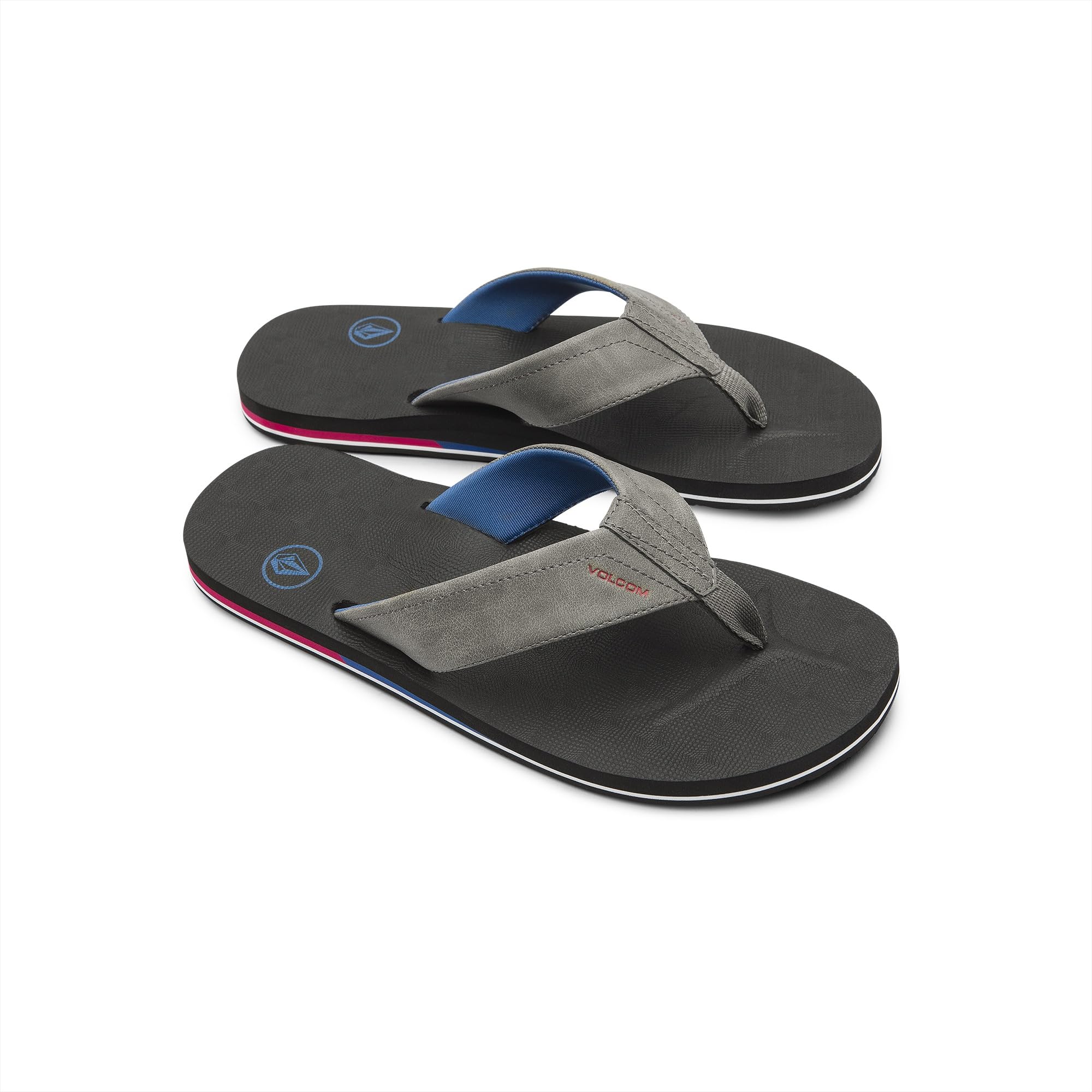 Volcom Recliner Sandals – Water-friendly Flip Flops With Recliner Comfort Foam F