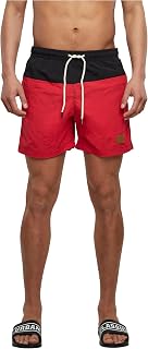 Urban Classics Men's Swim Shorts Block Swim Shorts for Men, Quick Drying, Resistant in Many Colour Variations, Sizes XS-5XL