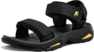 CAMEL CROWN Sandalias de senderismo impermeables para mujer, sandalias de agua ajustables, con soporte de arco, puntera abierta, sandalias de verano, zapatos de playa para deportes al aire libre