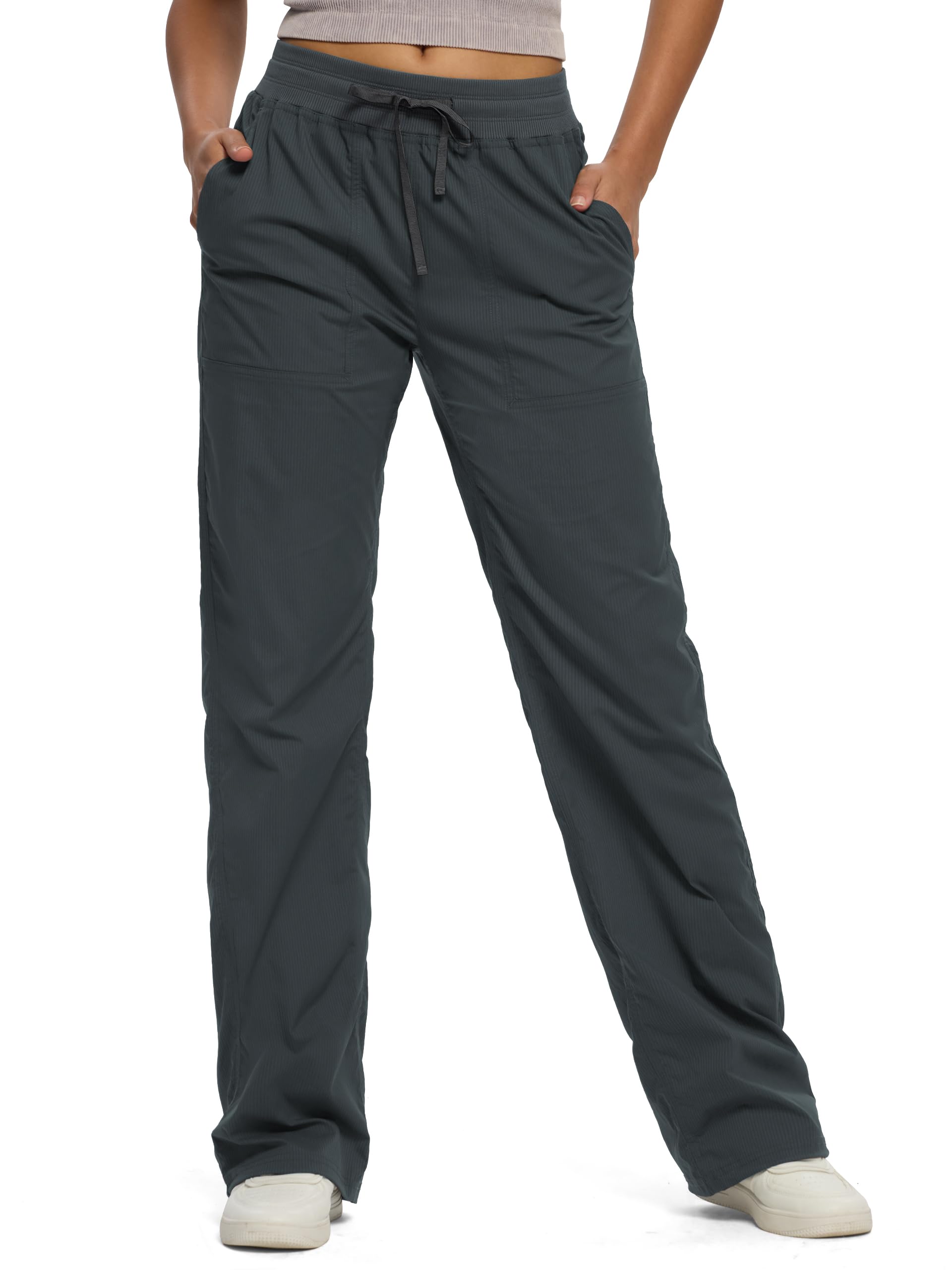SEVEGO Women's 30"/32"/34"/36"/38" Tall Inseam Lightweight Dance Studio Pants Ru