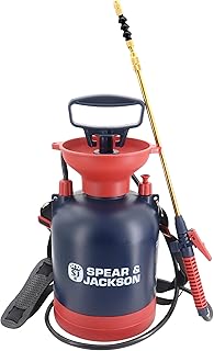 Spear & Jackson 3LPUMP 3 Litre General Purpose Pump Action Pressure Sprayer - Amazon Exclusive