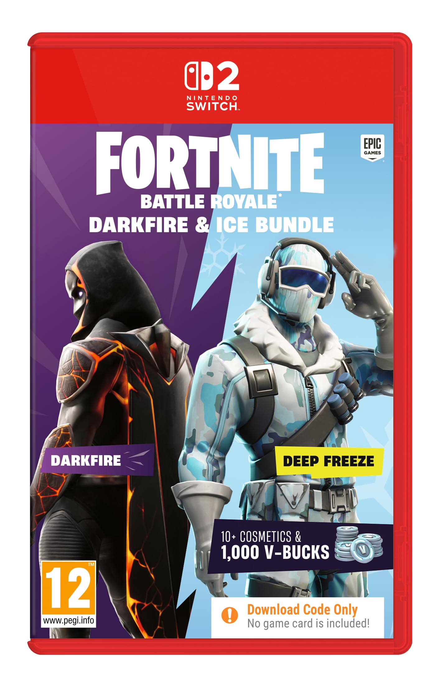 Fortnite – Darkfire & Ice Bundle (Download Code in Box) - Switch 2
