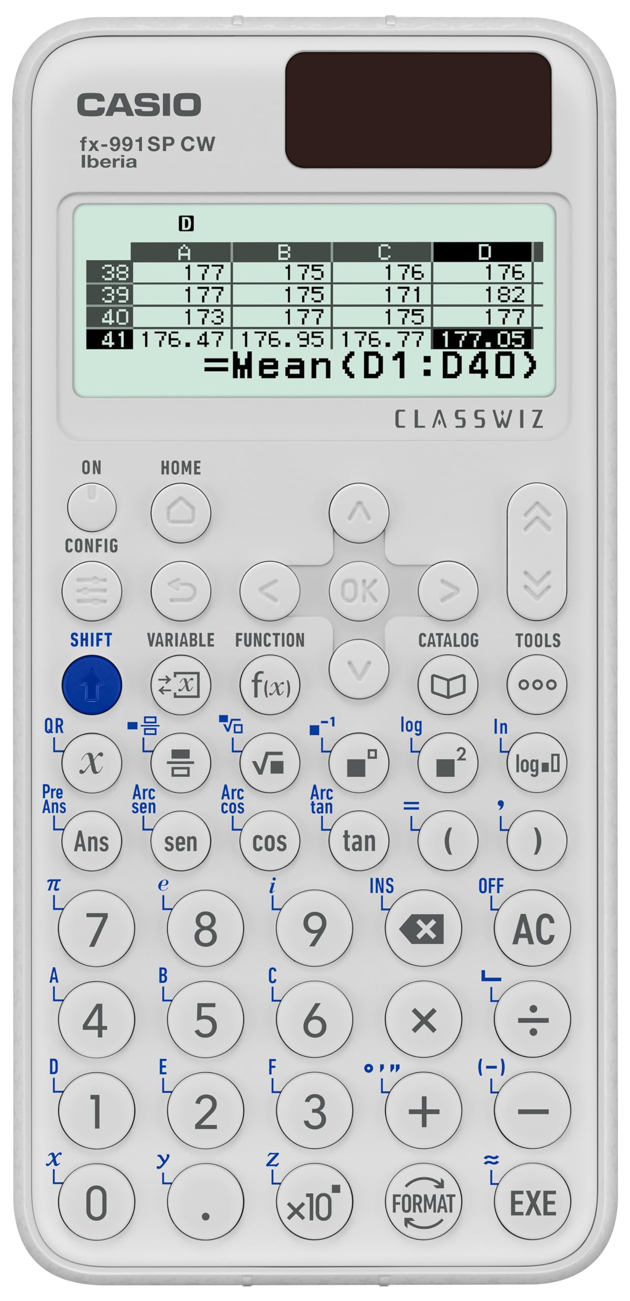 Casio FX-991SP CW – Scientific Calculator, Recommended for Spanish and Portugues