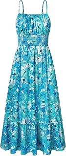 GRACE KARIN Summer Dresses for Women 2026 Vacation Boho Maxi Sundress