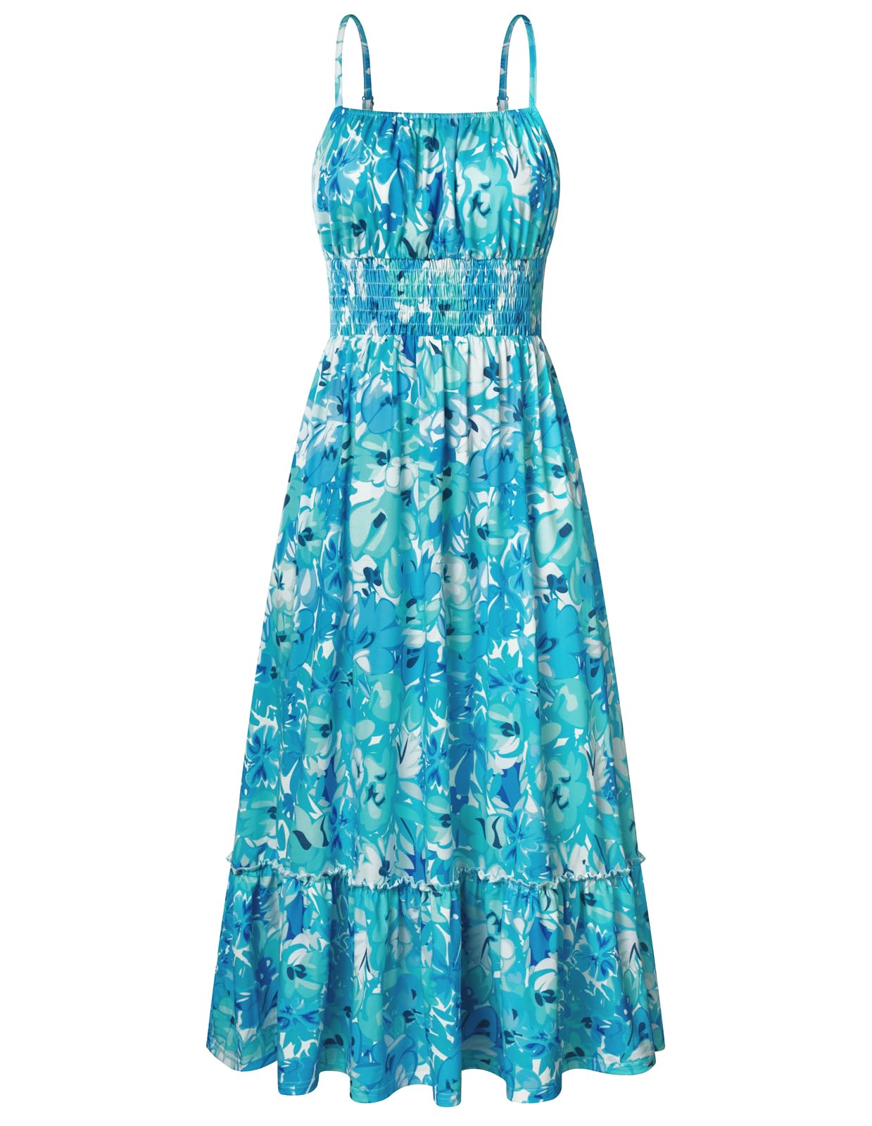GRACE KARIN Summer Dresses for Women 2026 Vacation Boho Maxi Sundress