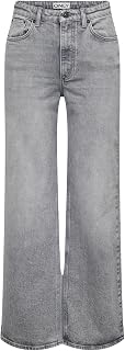 ONLY - Onljuicy HW Wide Leg Rea365 Noos, Unisex Wide Leg Jeans - Adult