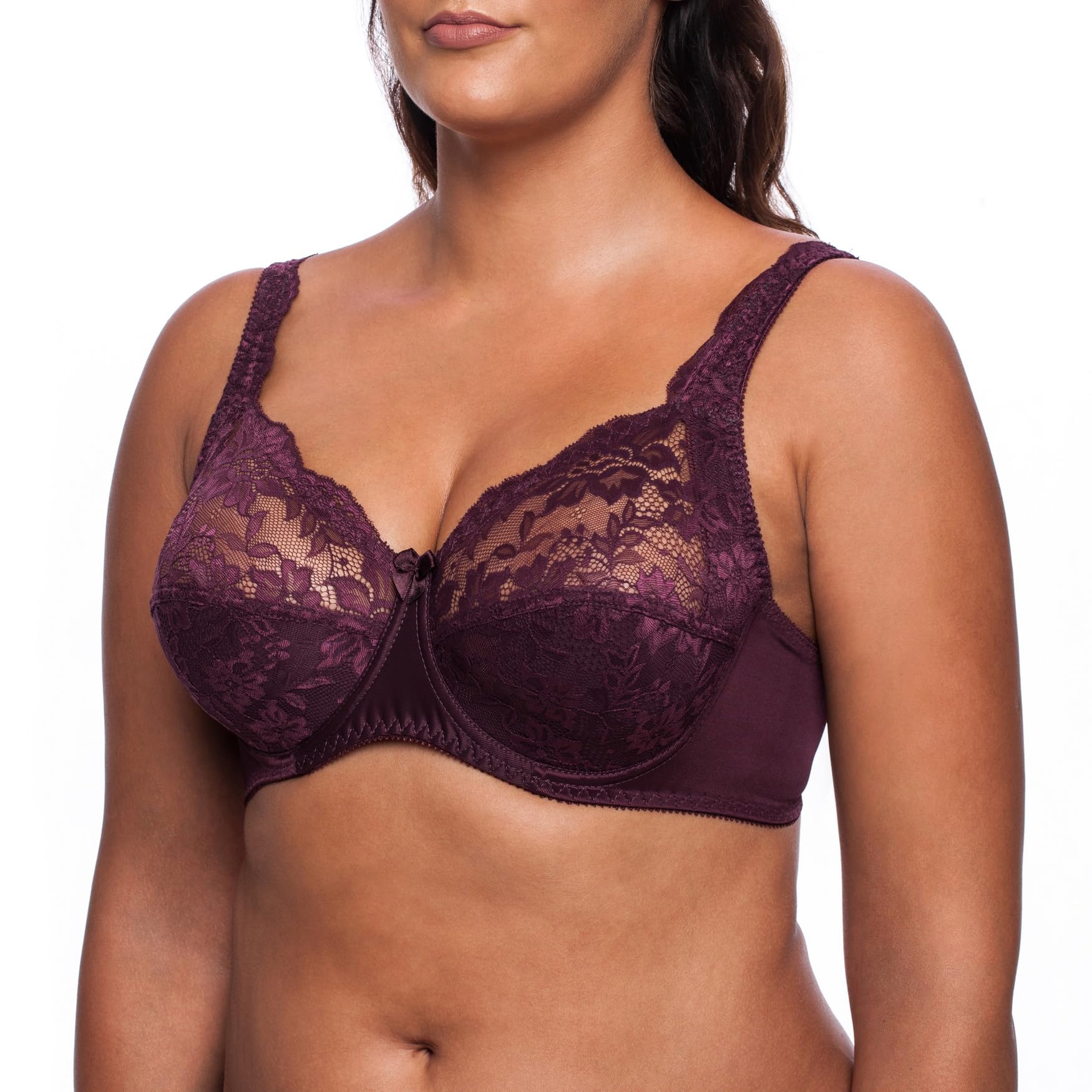 frugue Plus Size Minimizer Underwire Bra