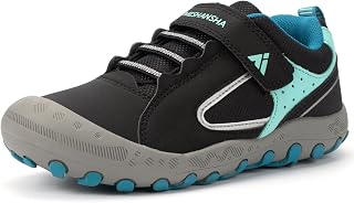 Mishansha Unisex Hiking Shoes Kids Zpatillas for Running Non-Slip Breathable Girls Sports Shoes, Sizes 24-38 EU