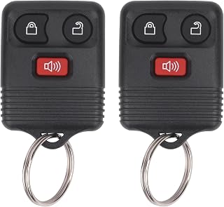 Vurkcy Keyless Entry Remote Key Fob Compatible with Ford F150 F250 F350 Escape Expedition Explorer Ranger, Lincoln, Mercury, Mazda and More, Replacement for CWTWB1U331 CWTWB1U345, 3 Button (Pack of 2)