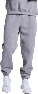 Russell Athletic Men's Dri Power Fleece Elastic Bottom Sweatpants, Relaxed Fit, Moisture Wicking, with or Without Pockets