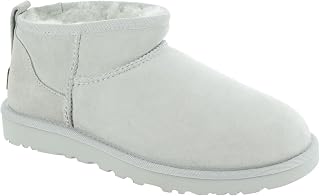UGG Ultra Mini Classic Leather Ankle Boots Green